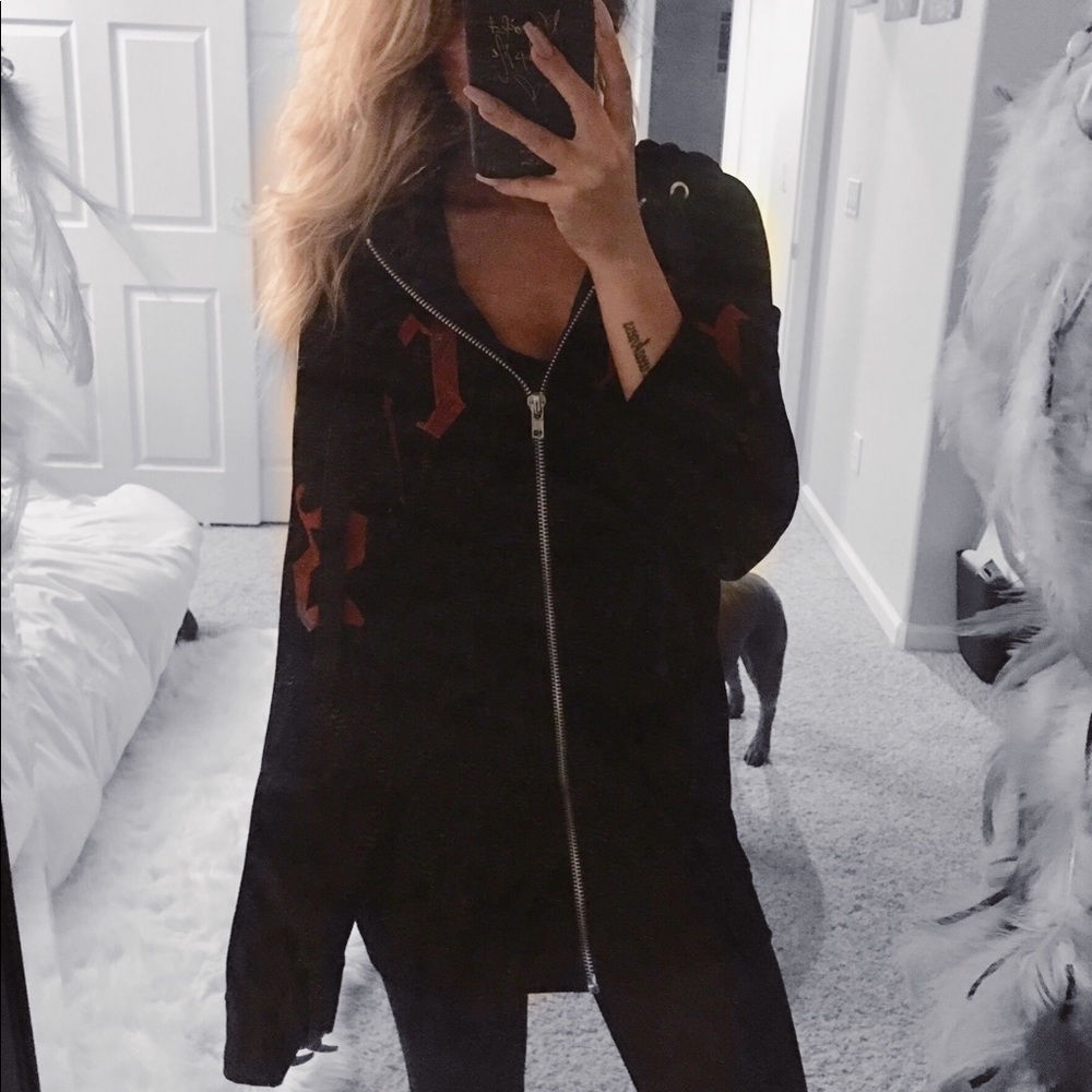 Fashion nova velour oversized sweater